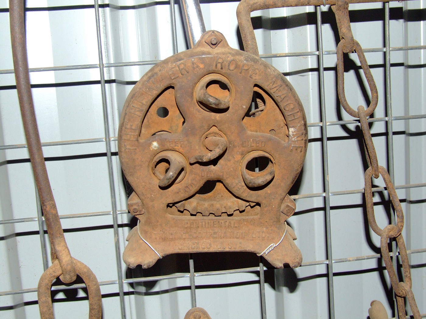 Old Rope And Rusted Machine Photo: Rope Machine | Gilgandra Rural Museum album | ooO(PETER)Ooo ...