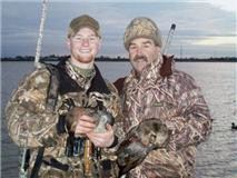 Photo: Chris Haile And His Son On A Hunting Trip. 