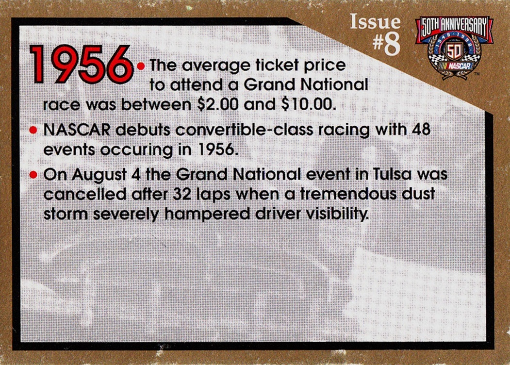 Photo Racing Champions 1998 50th Anniversary 08 (1) 1998 Racing