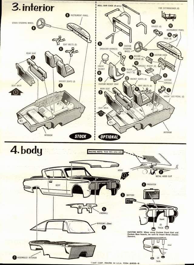 Photo: 6855-150 (8) | AMT '65 Plymouth Barracuda #6855-150 album ...