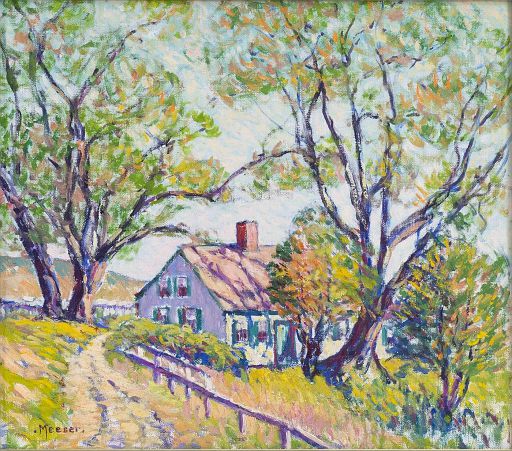 White House in an Outer Cape Landscape (undated)
