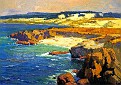 Sand Dunes and Rocky Coast [undated]