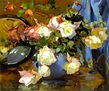 Roses in a Blue Bowl [undated]