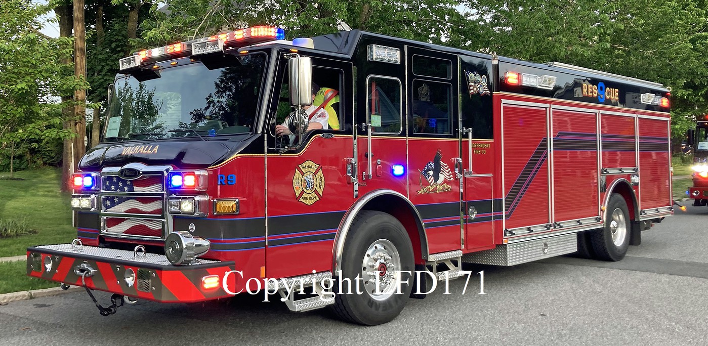 Photo: Rescue 9 | Valhalla album | Westchester County Fire Apparatus ...