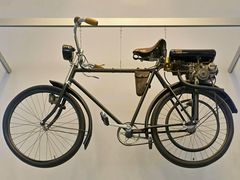 Fahrrad mit Hilfsmotor Steudel Saturn, 1925