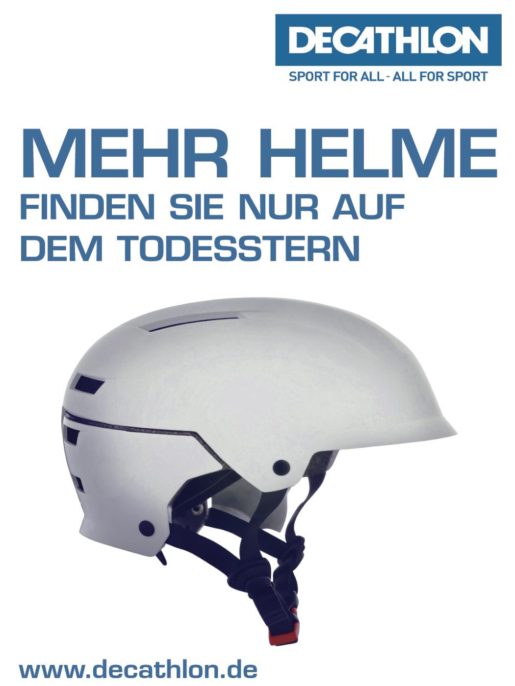 Mehr Helme finden Sie nur auf dem Todesstern