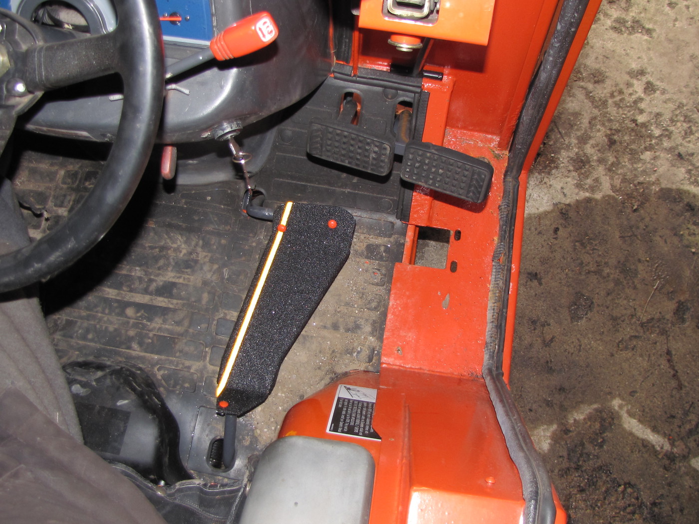 BX Hydrostatic Pedal Modification OrangeTractorTalks Everything Kubota