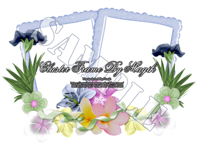 MBM Freebie Time: Cluster Frames- Summer Mixed Choice Magik_PoolPartyFrame1_preview1-vi