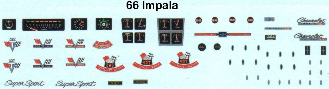 Photo: 6566 Impala Decals (B) | 65/66 Impala SS Album | Mofobow@hotmail ...