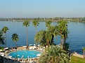 View of Nile from Sheraton Luxor