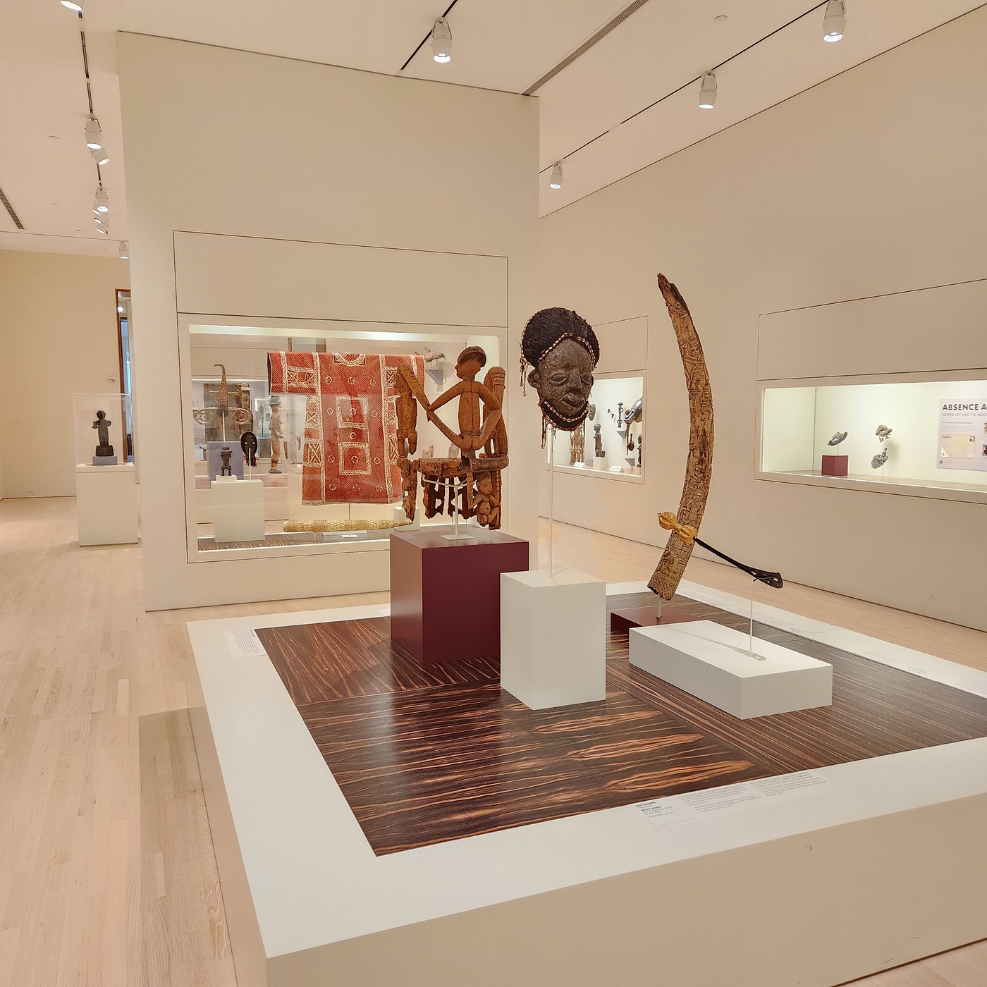 Photo Archery Exhibit in the African Collection at the Indianapolis