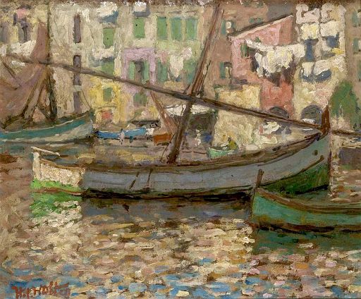 Camogli - With Boats (1938)