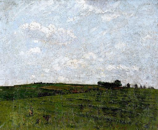Heath Landscape [near Weimar] (1889)