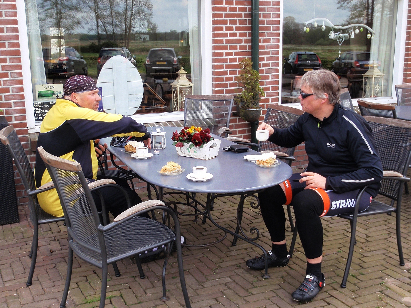 "Koffie met Appelgebak" im Café Portmann