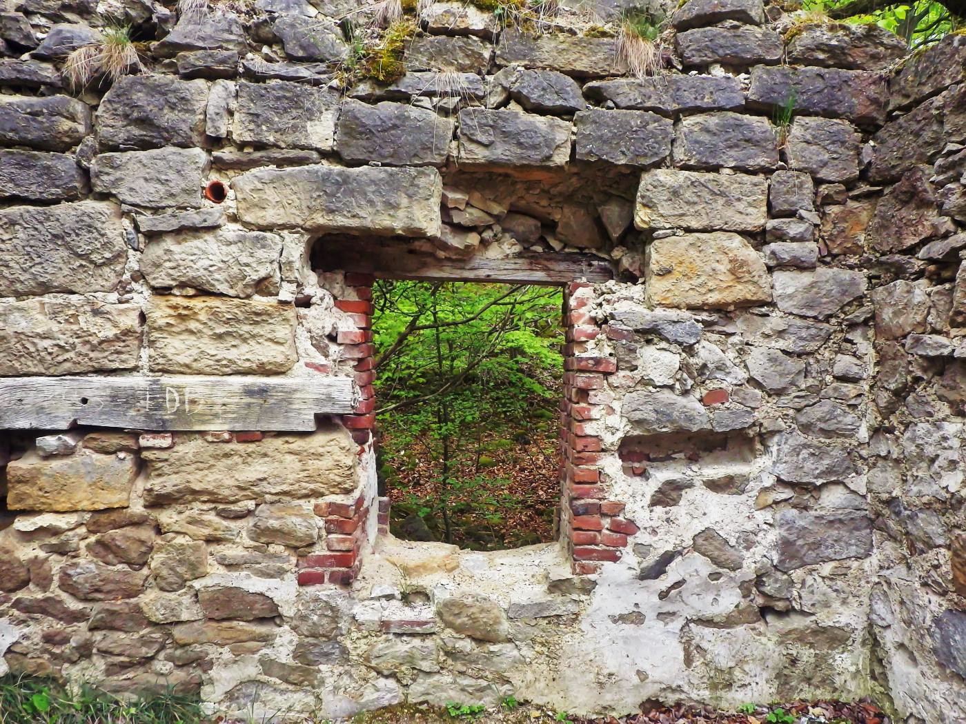 Fenster Ruine