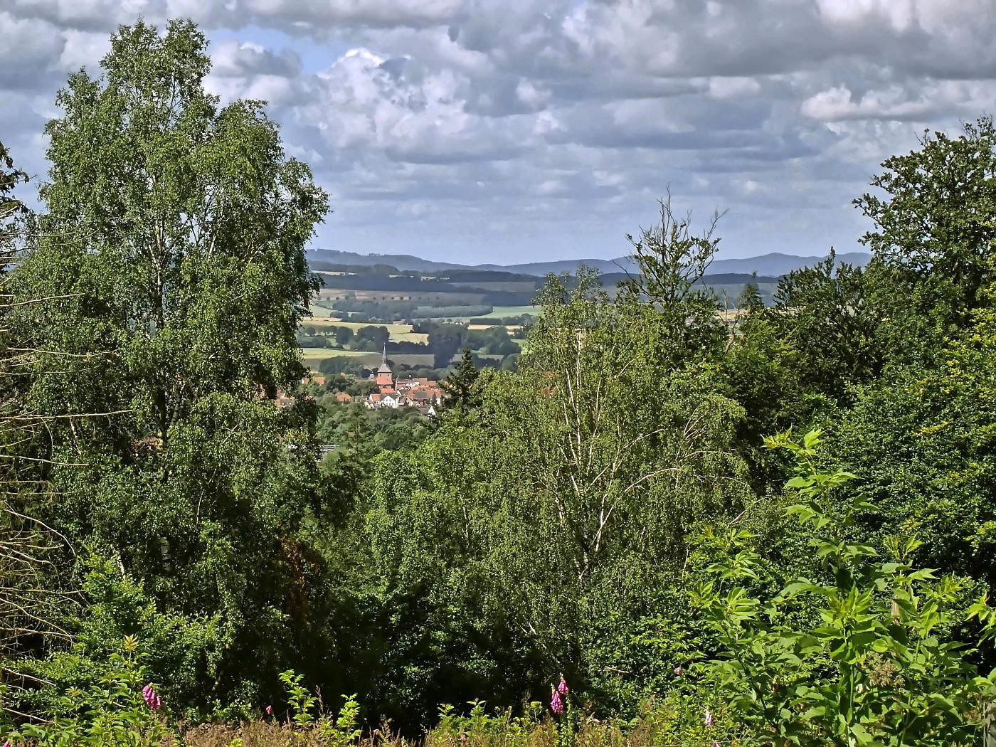 Blick über Blomberg