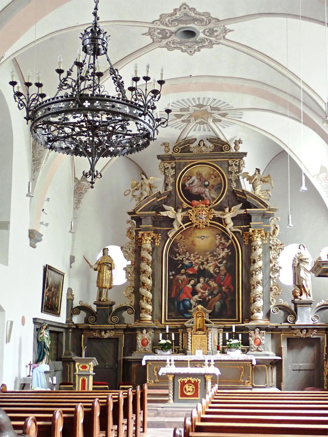 In der Kirche „Heilige Familie und Heiliger Stephanus“