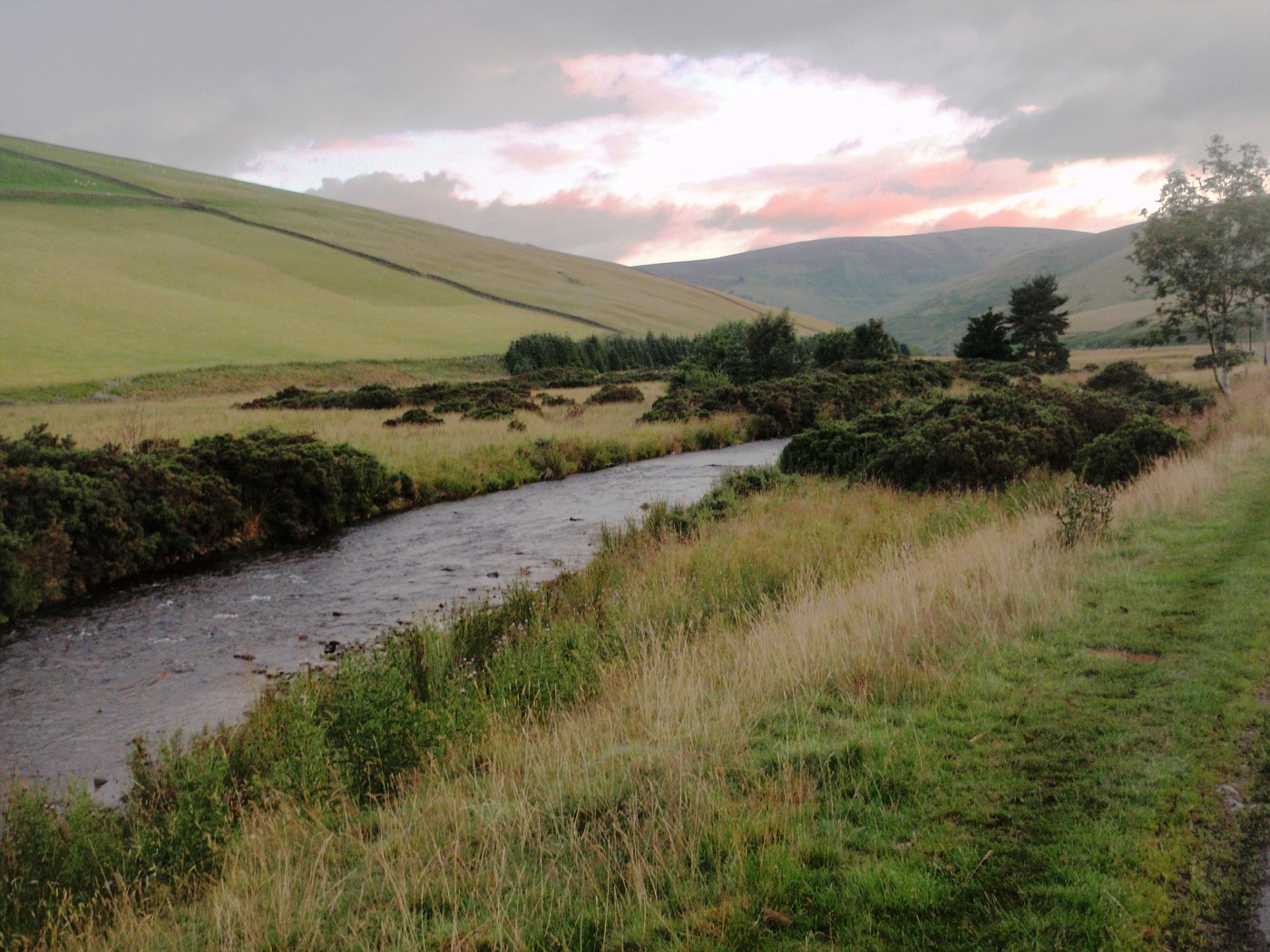 Scottish landscape near Eskdalemuir