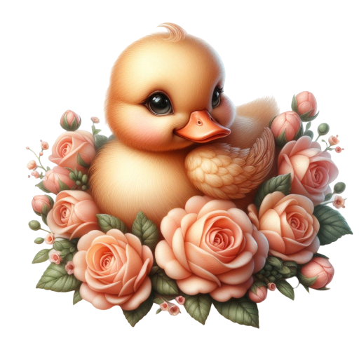 Photo: Duckie in Roses - LR - 2-21-24 (7) | DUCKS album | Jossie ...