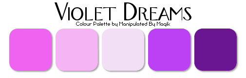 Magik Colour Challenge Palettes VioletDreams-vi