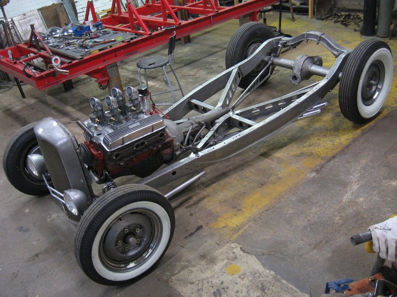 Photo: Bass Kustom Frame | 1932 FORD HOT ROD & STOCK CHASSIS & PARTS ...