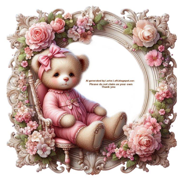 Teddy in chair