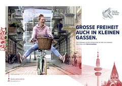Große Freiheit auch in kleinen Gassen.