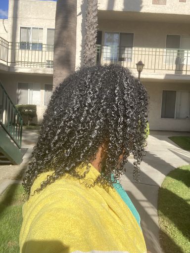 Clay Paste Residue is thick on some strands/sections