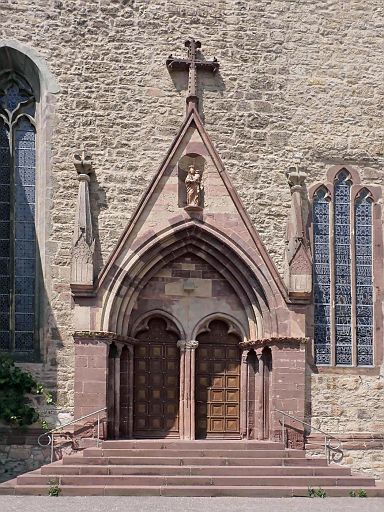 Eingang St. Marien Kirche