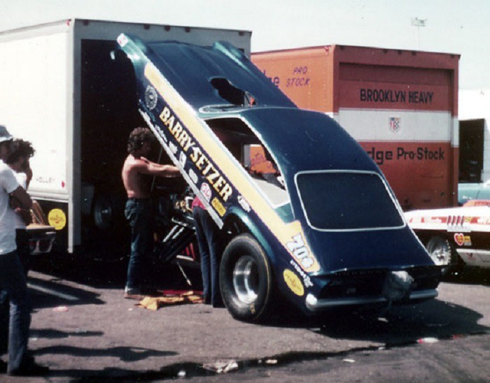 Photo: Barry Setzer Vega driven by Tommy Grove in 1975 Photo Tim Fink ...