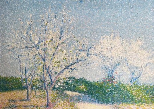 Apple Trees in Blossom (undated)