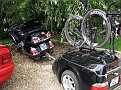 Manfred's bicycle is ready to transport