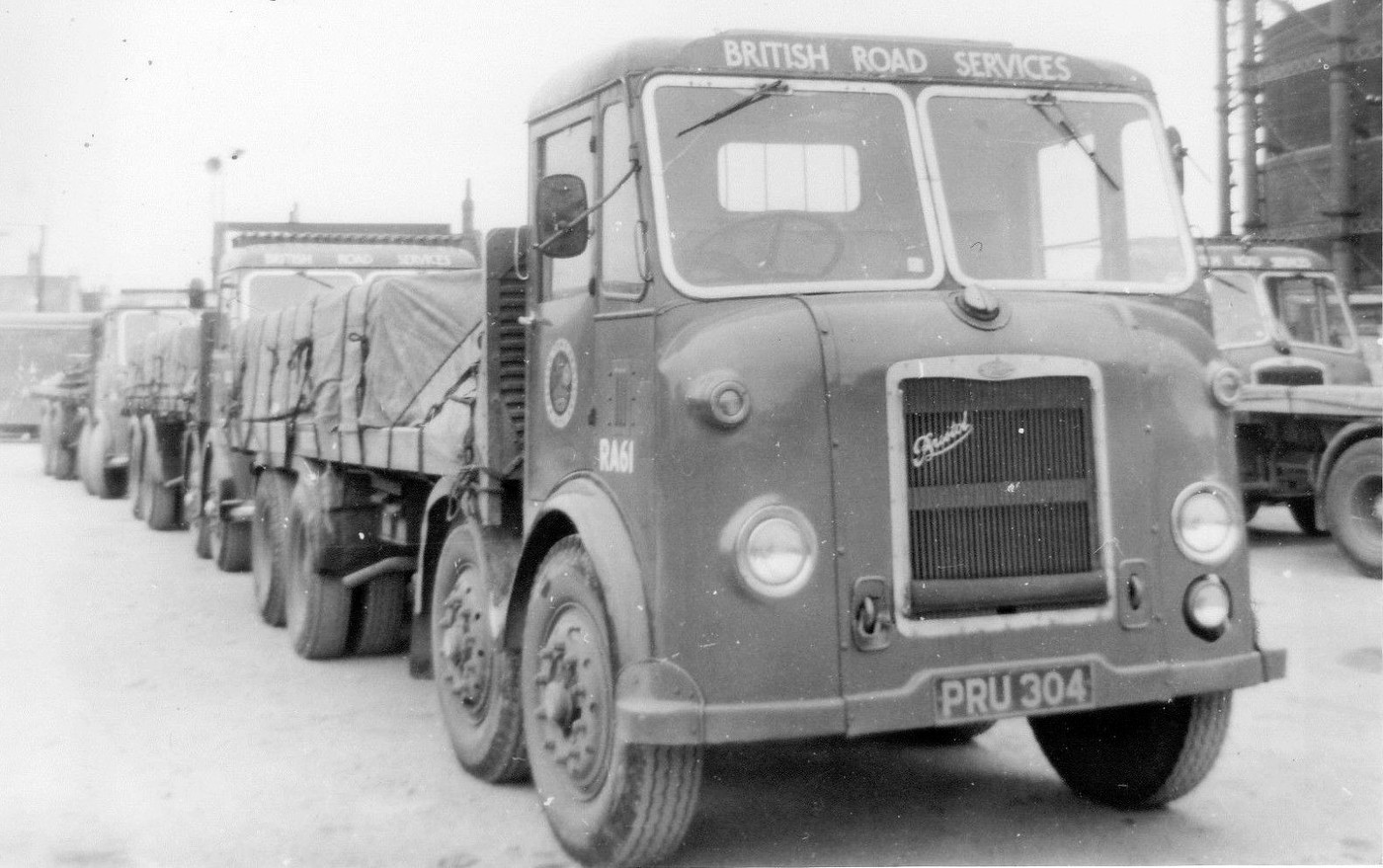 Photo: PRU304 1955 Bristol HG6L no. RA61 of Bristol depot. New as 2F475 ...