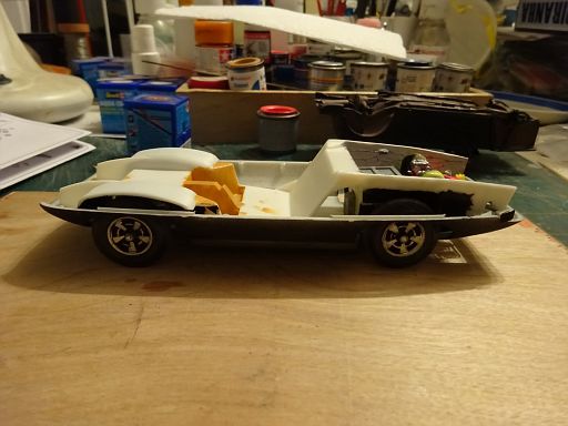 AMT #916 1/25 Scale PIRANHA SUPER SPY CAR Plastic Model #AMT916 