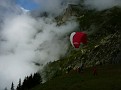 Paragliders on the Frech Alps